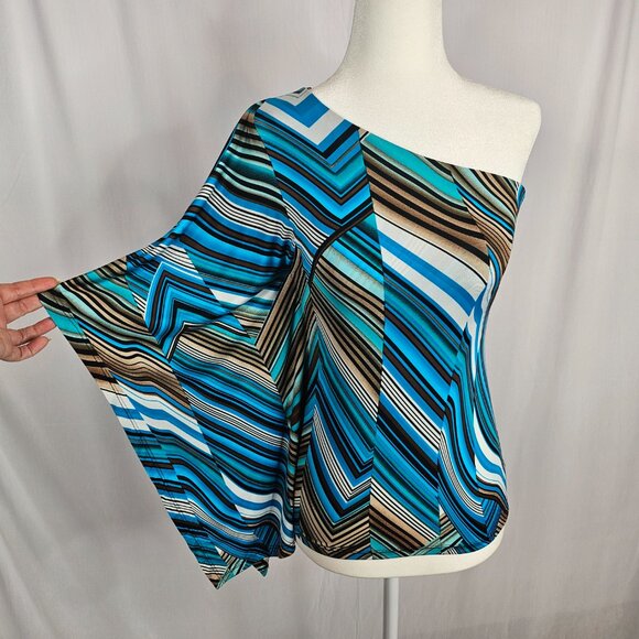 CACHE One Shoulder Women's Top, Size XS - Picture 5 of 16